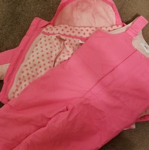 Pink Snow suit